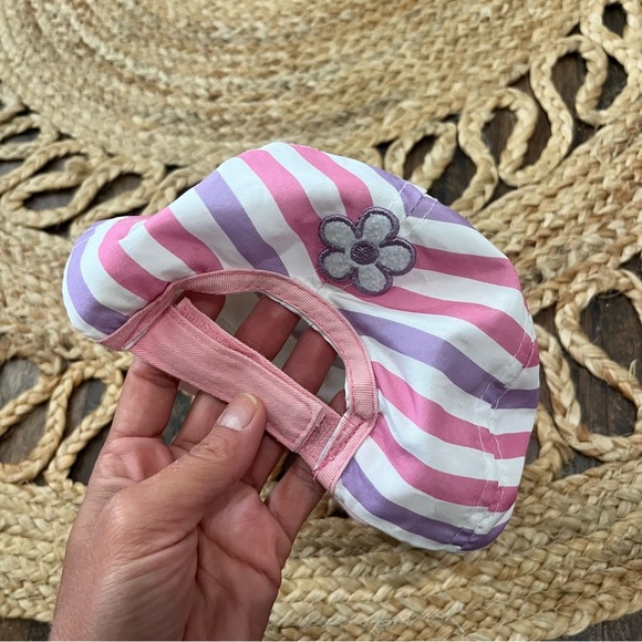 VINTAGE SESAME STREET FLORAL ELMO HAT TODDLER GIRL - Picture 6 of 6